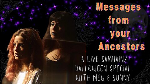 🖤 MESSAGES FROM YOUR ANCESTORS | A LIVE Samhain/ Halloween Special