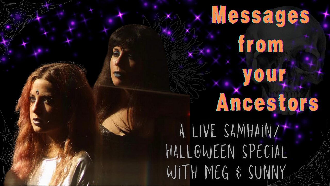 🖤 MESSAGES FROM YOUR ANCESTORS | A LIVE Samhain/ Halloween Special