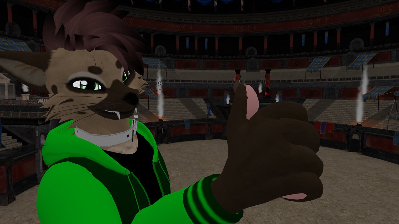 Back in the Colosseum