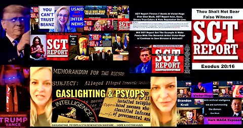 Amazing Polly Hope Tivon Nathan Reynolds Brandon Kroll Victor Hugo Expose SGT Report Michael Flynn