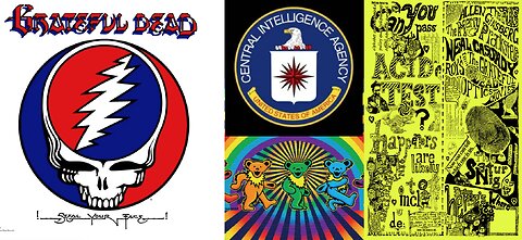 💢 CIA MK GRATEFUL: Was the Grateful Dead a Psychological Operation❓