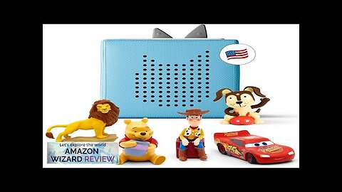 tonies Toniebox Kids Audio Player Disney Pixar Bundle with Woody Lightning McQueen Review