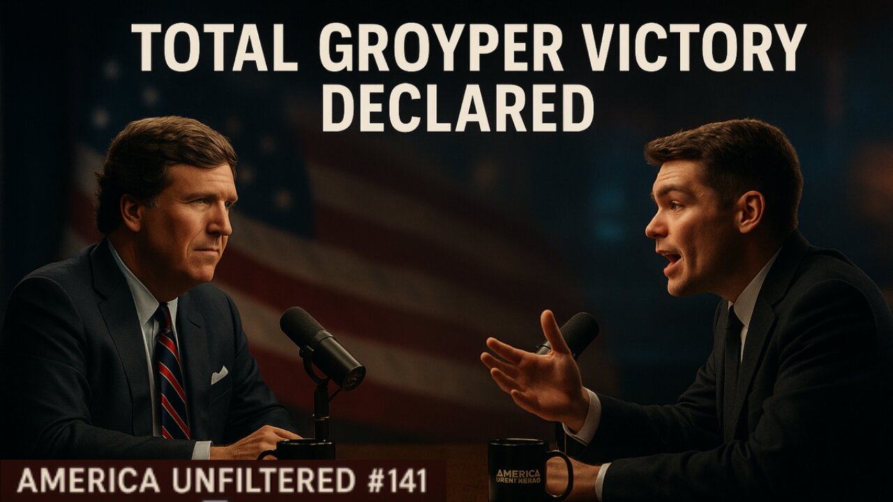 Nick Fuentes x Tucker Carlson breakdown | Total Groyper Victory Declared America Unfiltered #141
