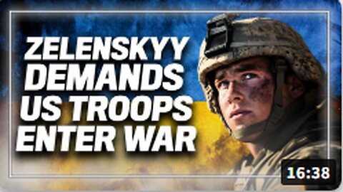INSANE VIDEO: Watch Zelenskyy & The UK's Starmer Demand the United States Join the EU in Sending Troops to Ukraine to Fight Russia