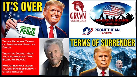 Trump Delivers Terms of Surrender: Panic at Davos