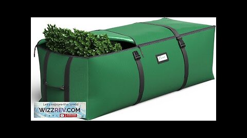 Christmas Tree Storage Bag Fits Up to 9 Ft Artificial Christmas Tree Review