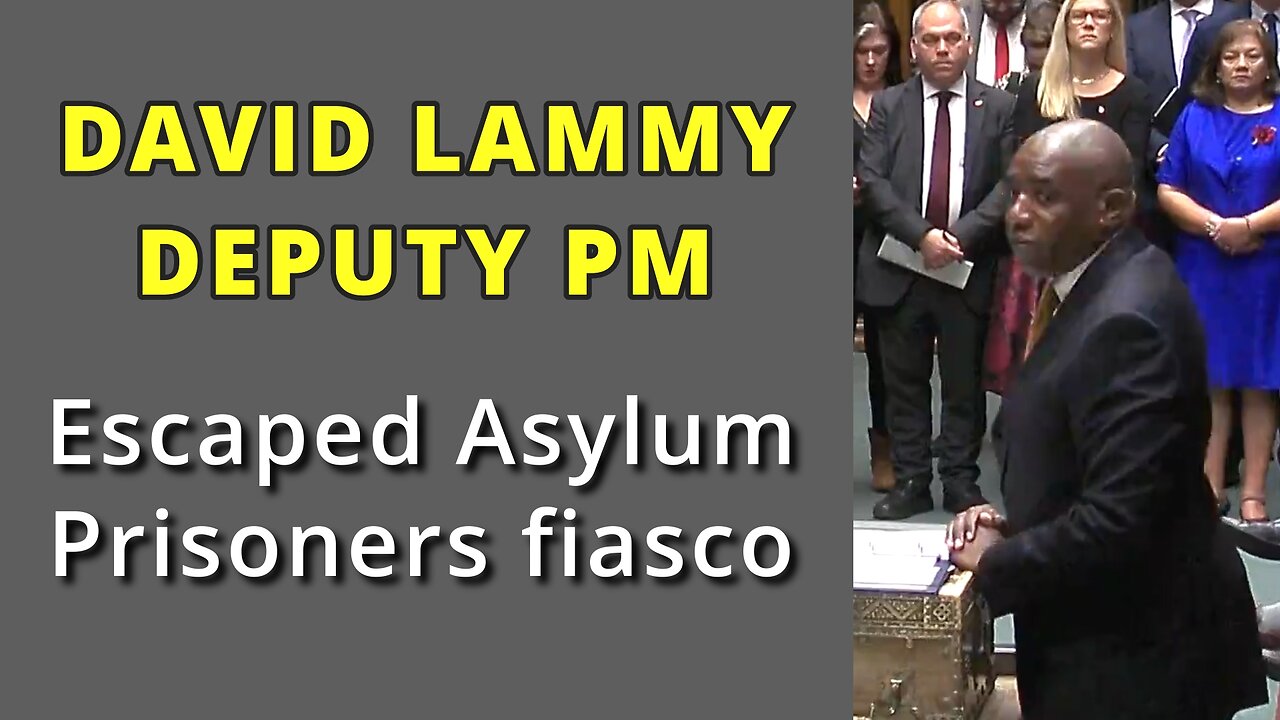 David Lammy steps in for Keir Starmer at UK PMQ's