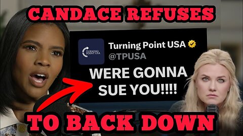 Candace Owens Just Got a LEGAL WARNING — Turning Point Wants Her SILENCED