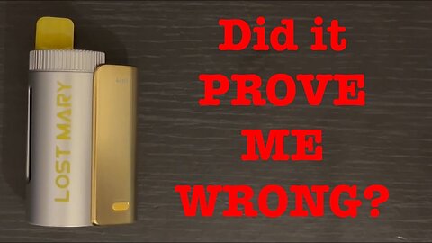 Lost Mary 4-in-1 Full Review & Teardown