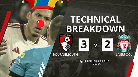 VVD SHAMBLES! 😳 Van Dijk COSTS Liverpool in Shock 3-2 Loss to Bournemouth | Premier League