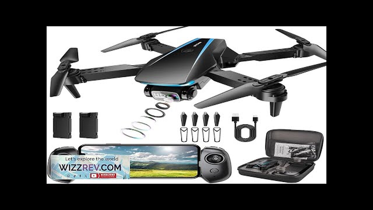 Mini Drone with Camera Drones for Kids Adults 1080P HD Foldable Review