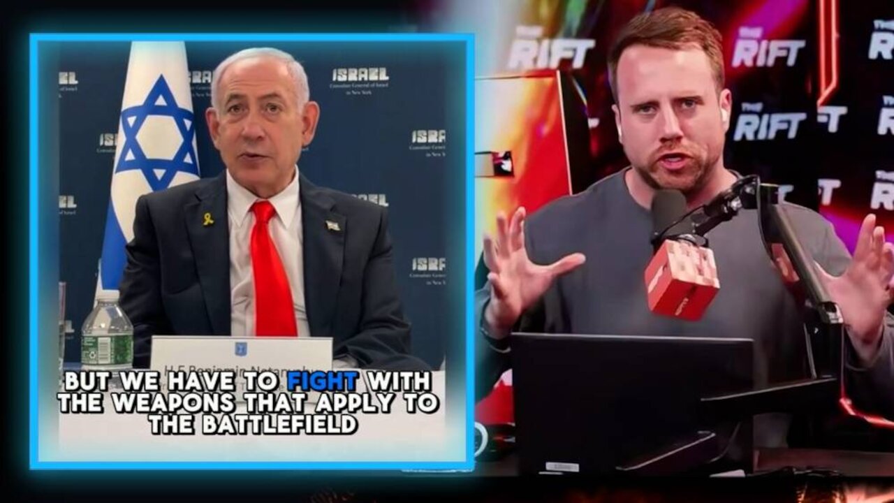 Alex Jones & Elijah Schaffer Debate Whether Or Not Benjamin Netanyahu's Pledge To Censor Americans Poses A Physical Threat Of Violence