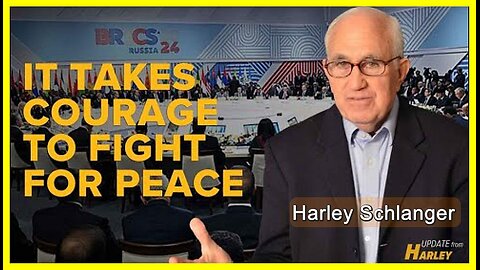 It Takes Courage to Fight for Peace • Harley Schlanger (Schiller Institute) •🕞11mins