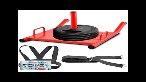 VEVOR Weight Sled Push Pull Heavy High Training Sled Drag Fitness HD Review