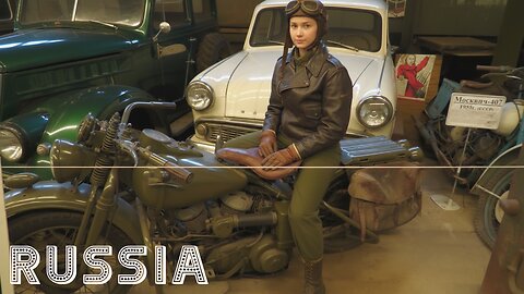 [RU] Moscow: Walking Tour [Harley-Davidson WLA 42 at the Lomakov Museum / Panasonic HC-X1600]