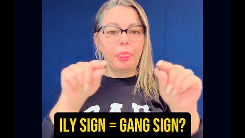 🚨 ILY Sign = Gang Sign?! 🤯 #ASL #deaf #signlanguage
