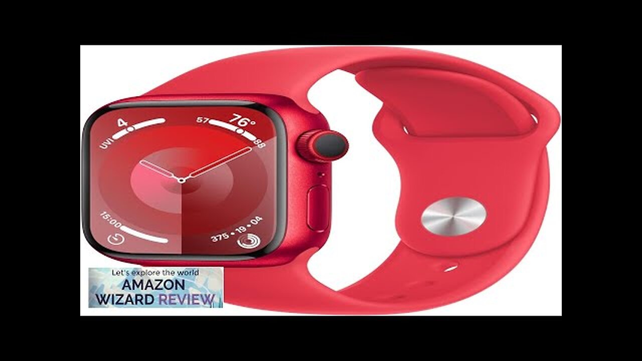 Apple Watch Series 9 GPS + Cellular 41mm Smartwatch with (Product) RED Review