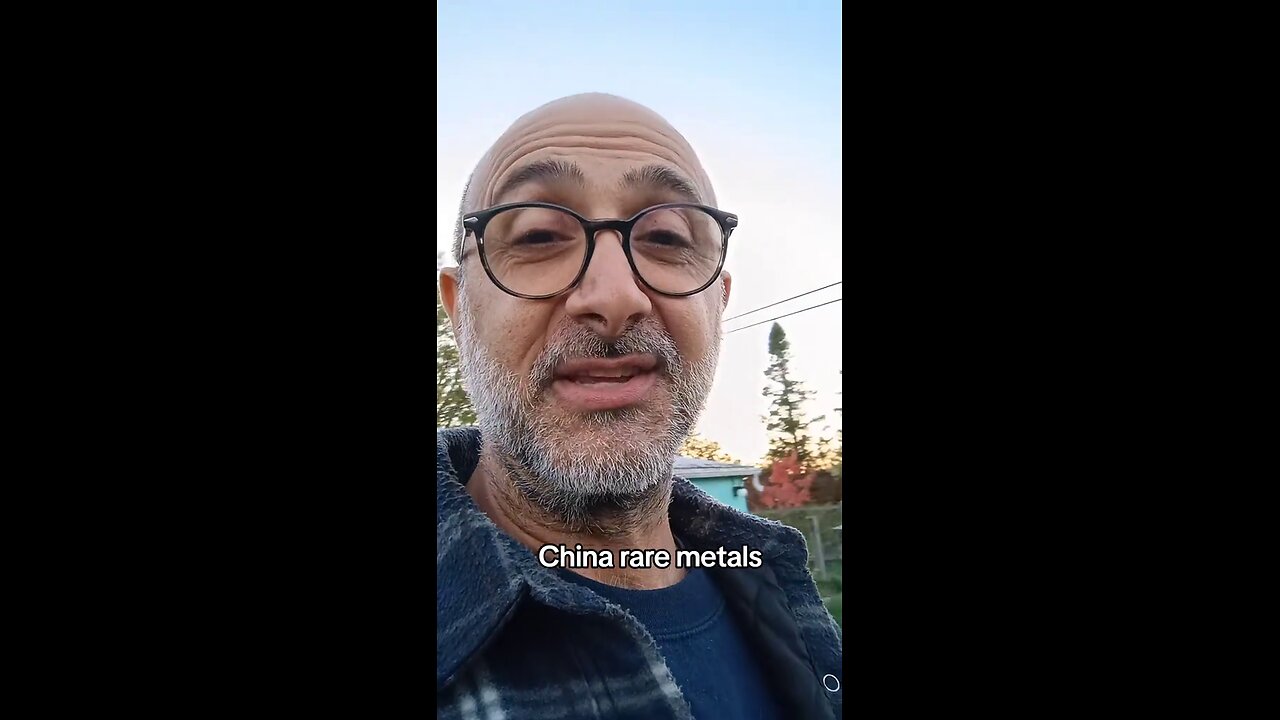 China is now not exporting rare earth metals to non-brics Nations