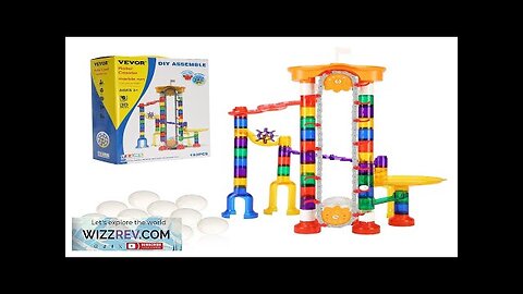 Marble Run Set 153 PCS with Motorized Elevator Educational Maze Gift Review