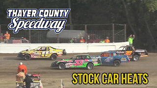 Stock Car Heats | Thayer County Speedway | 8-7-2022