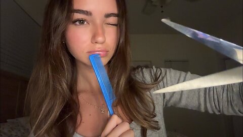 ASMR | barbershop roleplay + beard shave!