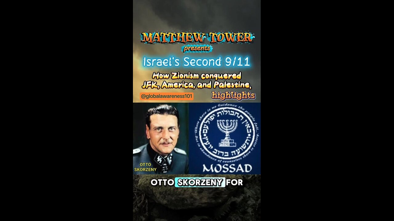 2 min HIGHLIGHT Israel's Second 9/11: how Zionism conquered JFK, America, and Palestine.