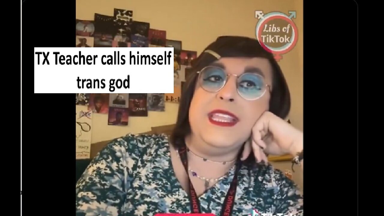 TX Teacher calls self trans god