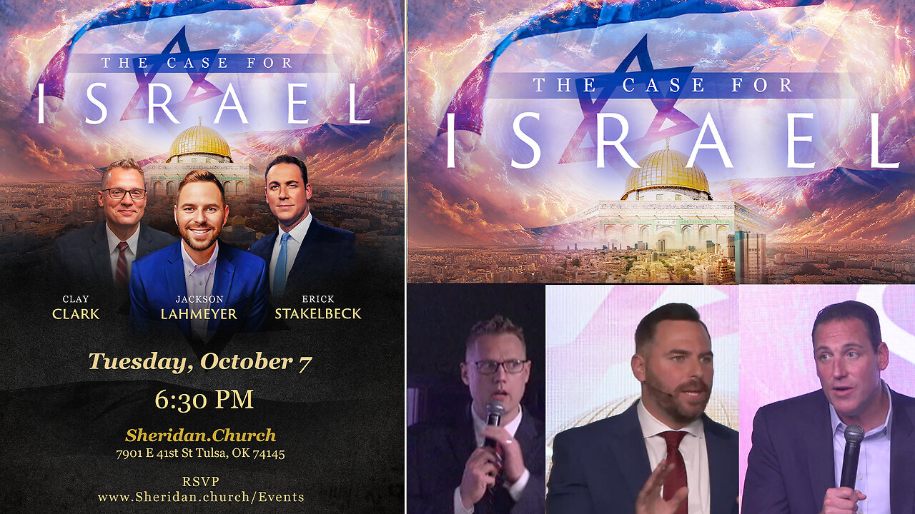 Israel | Erick Stakelbeck, Pastor Lahmeyer & Clay Clark | What Does the Bible Say About the Nation & People of Israel? Through the Nation of Israel the Savior Was Born. Israel Gave Us the Apostles, the Prophets & the Word of God.