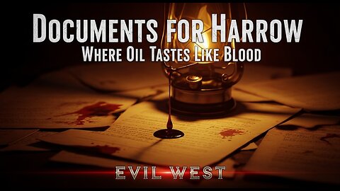 Documents for Harrow. Where Oil Tastes Like Blood ► Evil West