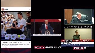 ⚫️🔺🇺🇸 FREEMASON REFERENCE AT KIRK MEMORIAL RITUAL ▪️ Trump calls Kirk a “Master Builder”