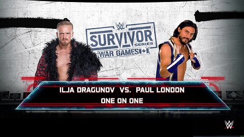 WWE 2k25 Ilja Dragunov vs Paul London