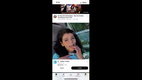 Sexual content youtube ads