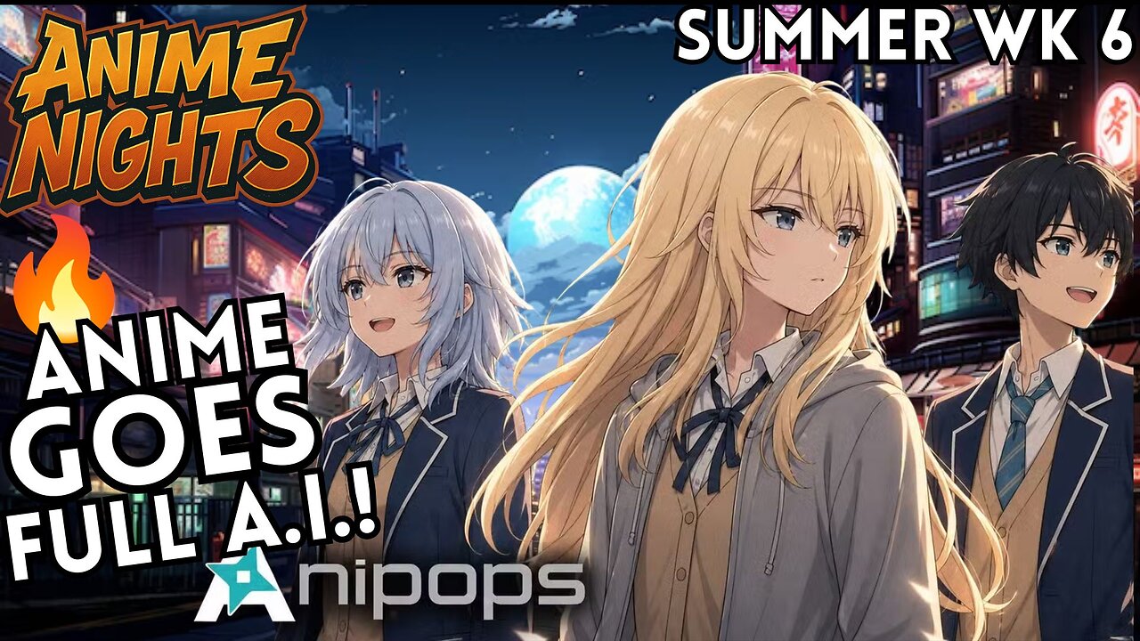 Anime Nights Ep 38 - ANIPOPS Brings AI To Anime! YuYu Hakusho LA Gets 2nd Season | Voice Acting