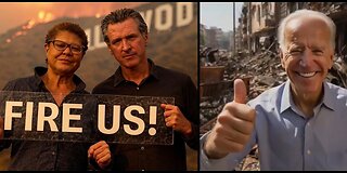 Gavin Newsom Caught Pretending To Be On The Phone With Biden By Victims Of The LA Fires