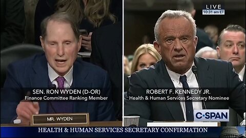 RFK Jr Takes Down Sen Wyden's Dishonest Questioning