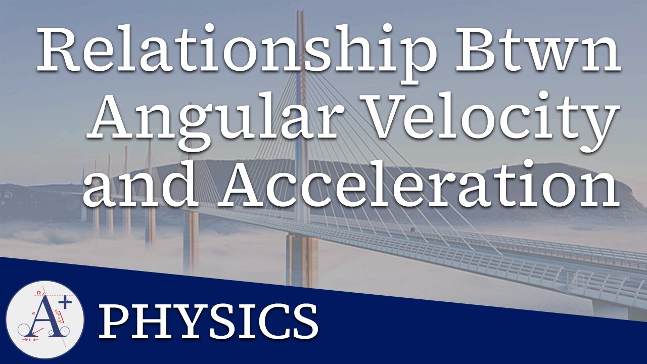 P01-250 - Relationship Between Angular Velocity and Angular Acceleration