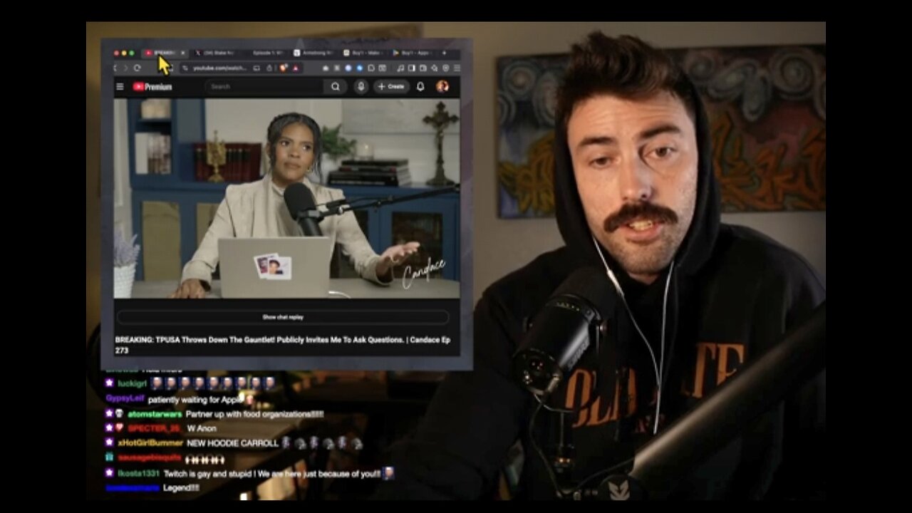 Ian Carroll ~ New Epstein Slop just dropped- TPUSA addresses Candace- Blackmail texts leaked by Project Veritas- Tinfoil roundup