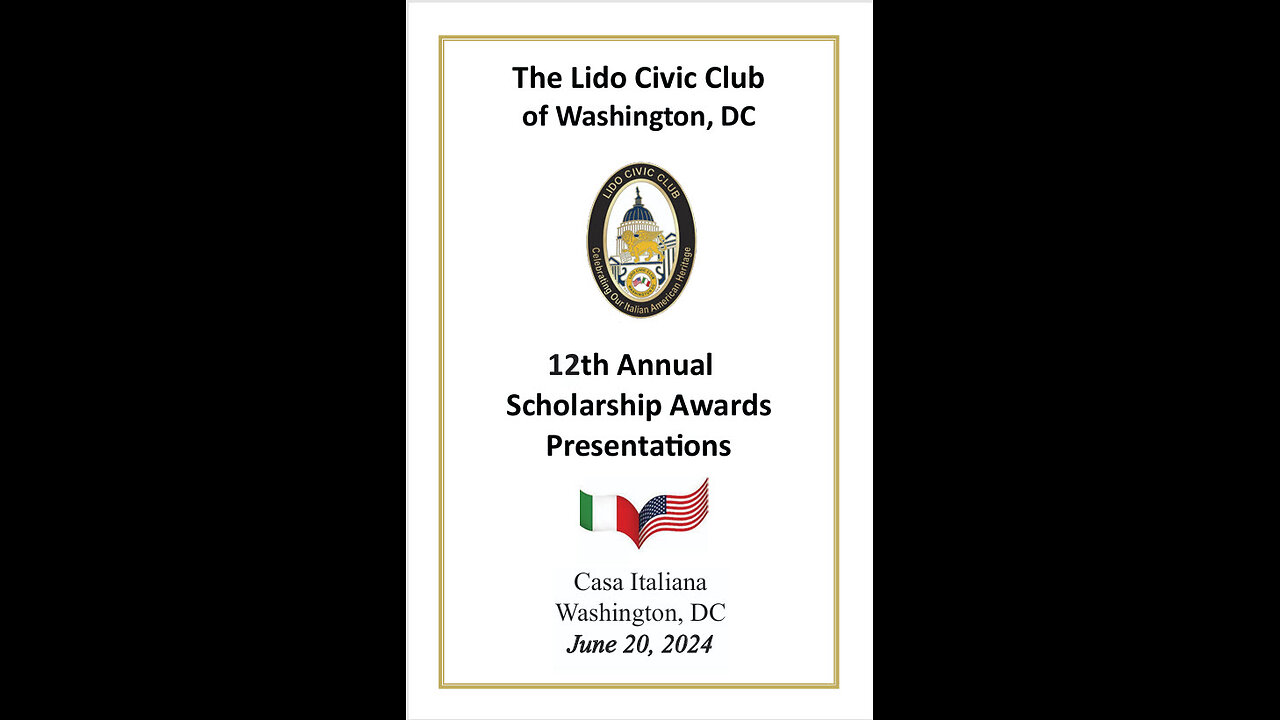 Lido Club - 2024 Scholarship Program