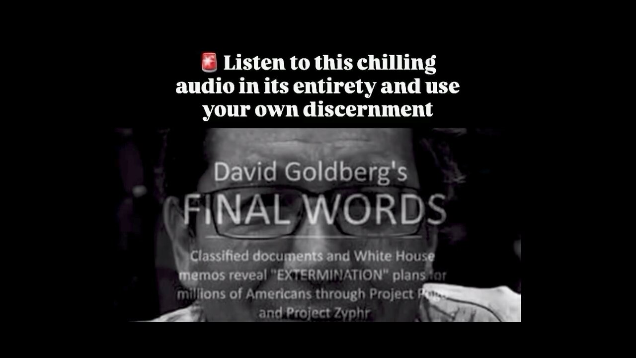 DAVED GOLDBERG'S FINAL WORDS