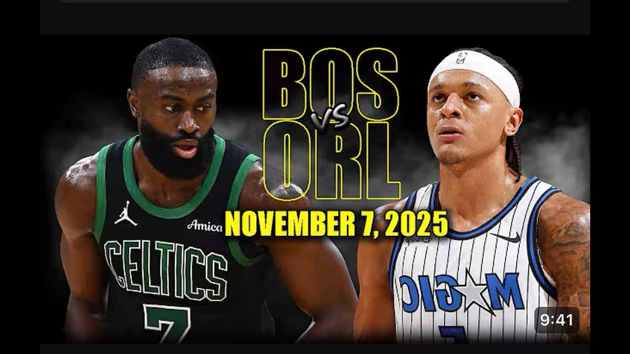 Orlando Magic vs Boston Celtics game highlights