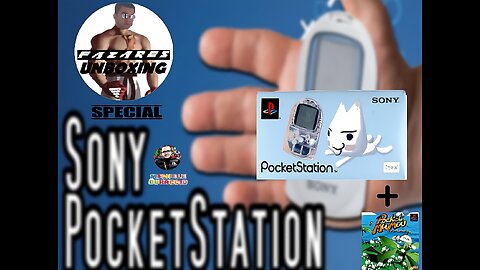 Fazares Unboxing Special - SONY POCKETSTATION CRYSTAL + POCKET MUU MUU PS1 JAP