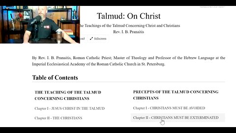 TALMUD: JEWS HATE JESUS AND CHRISTIANS ✡️
