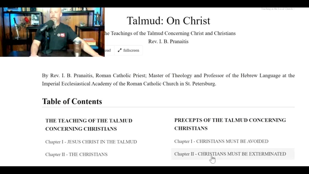 TALMUD: JEWS HATE JESUS AND CHRISTIANS ✡️