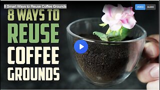 8 Smart Ways to Reuse Coffee Grounds