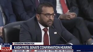 🔥Kash Patel's Response to Attacks Against Him in Today's Hearing