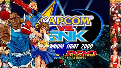 Capcom Vs. SNK: Millennium Fight 2000 Pro - Arcade - Balrog r2/Cammy r1/Sakura r1