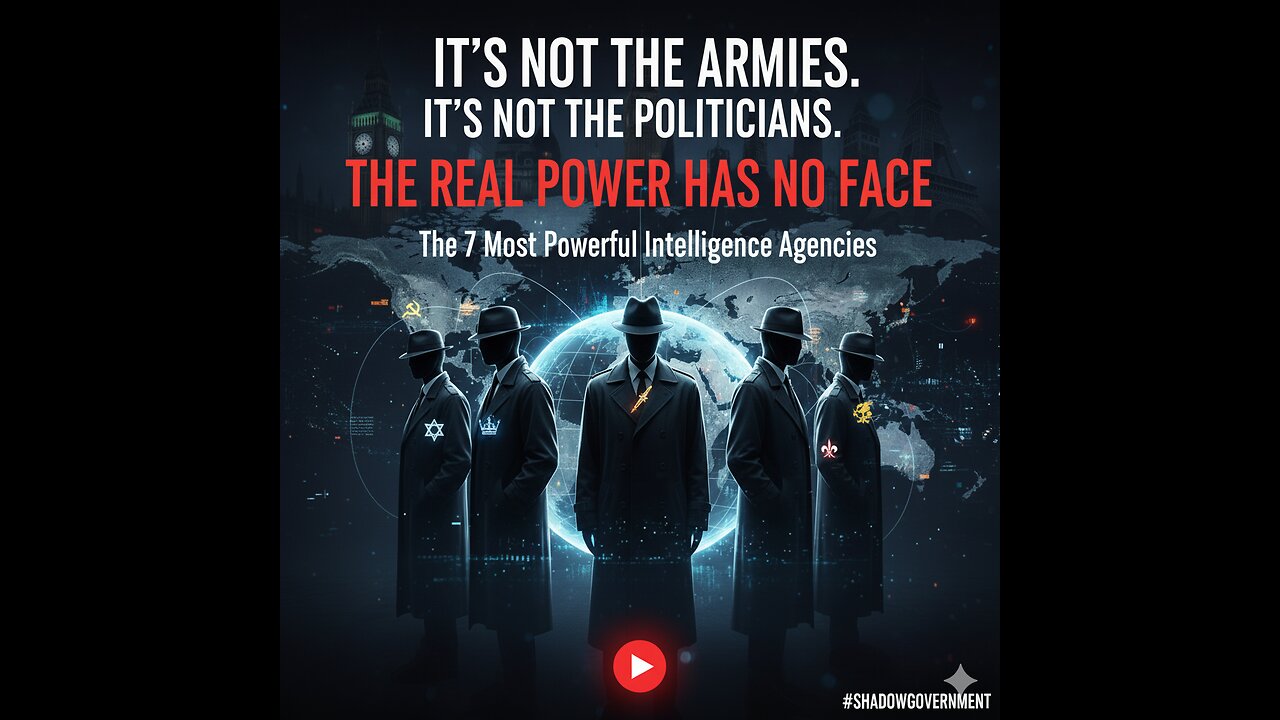 They Control the Game 🕵️‍♂️ | The 7 Shadow Agencies That Run the World 🌍