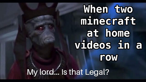 Minecraft at Home, but It's Not the Same One as the Last Video, Mineclonia