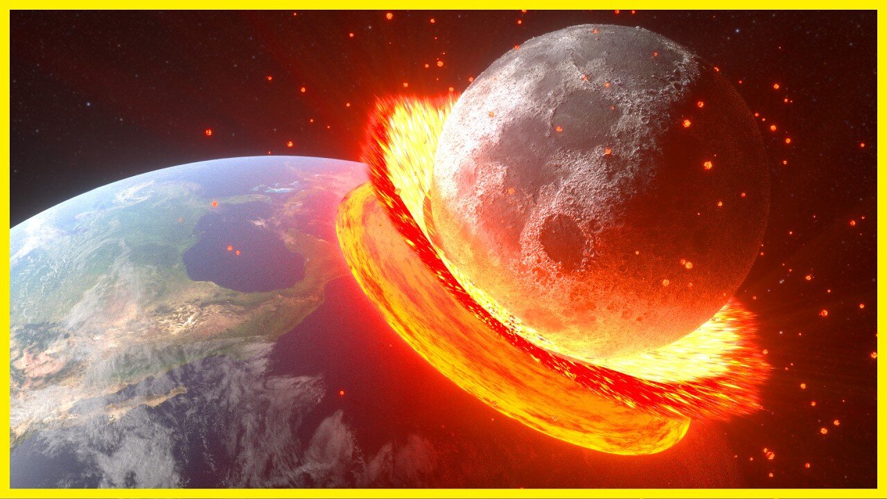 Moon Impact The Earth (First Person View)