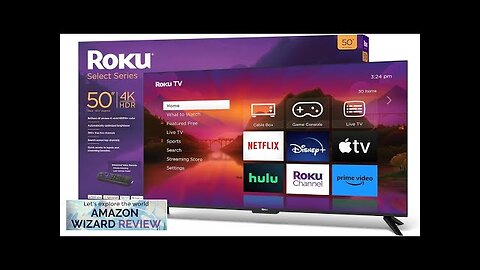 Roku Smart TV – 50-Inch Select Series 4K HDR RokuTV Enhanced Voice Review